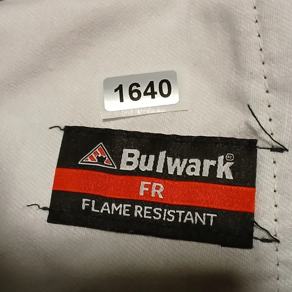 Bulwark FR Flame Fire‎ Resistant Men Navy Cargo Work Pant CAT2 2112 50 PMU2NV6